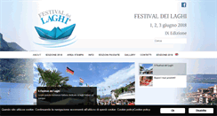 Desktop Screenshot of festivaldeilaghi.it